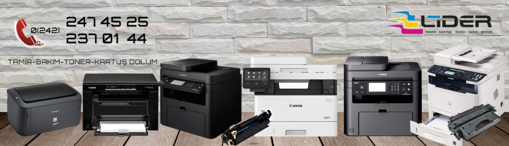 Canon Yazıcı Servisi Antalya Canon Yazıcı Tamiri Toner Kartuş