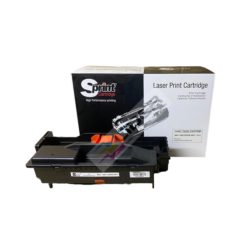 S PRINT B401/MB451/B411/B431 DRUM UNIT. (25K*)