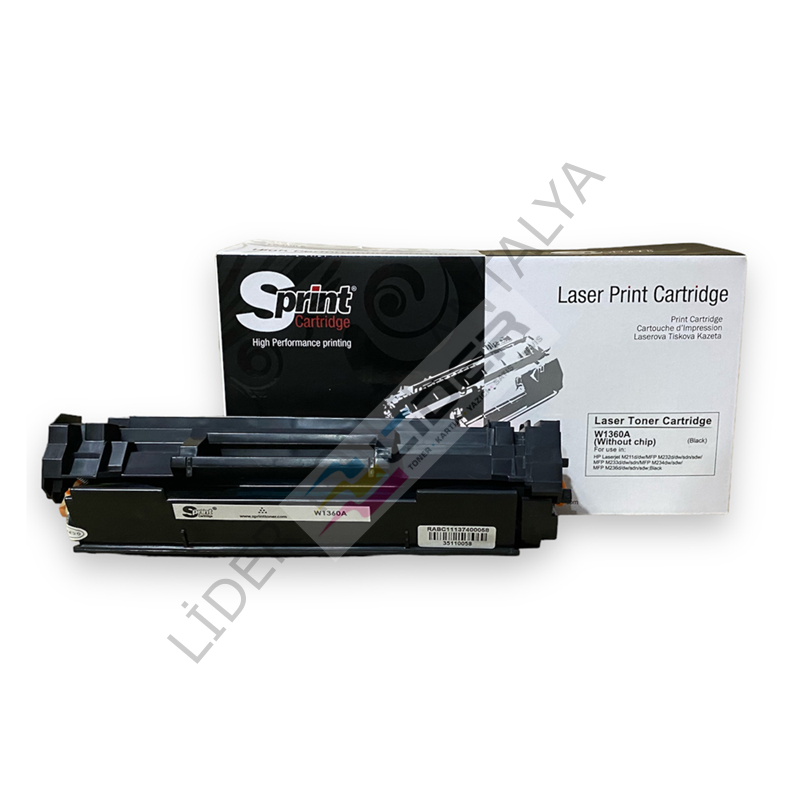 S PRINT W1360A (136A) TONER - ÇİPLİ (1.15K*) ✅