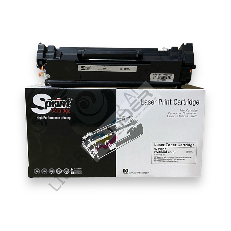 S PRINT W1360A (136A) TONER - ÇİPLİ (1.15K*) ✅