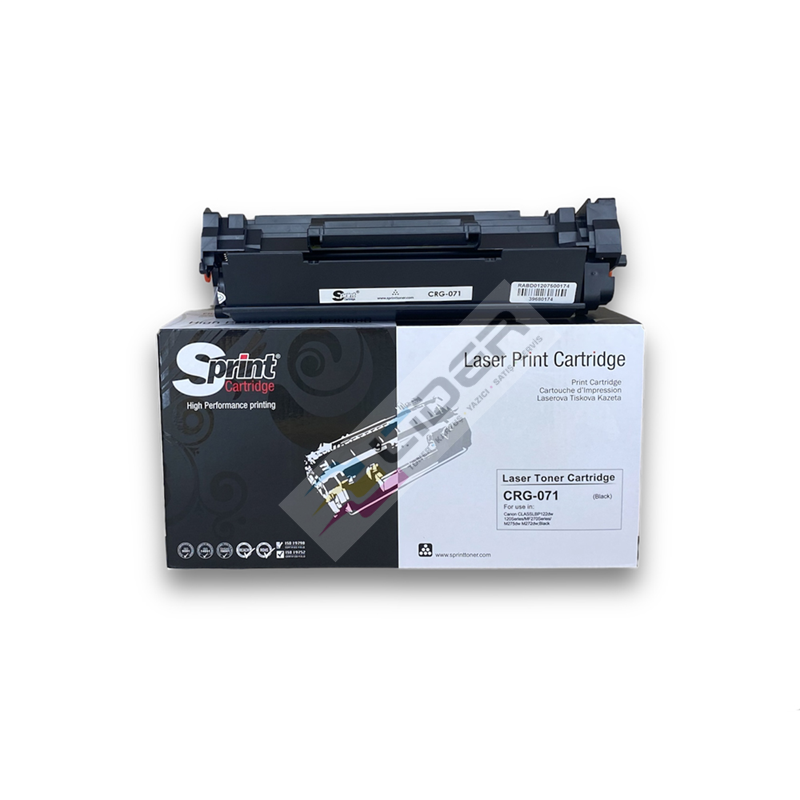S PRINT CRG-071 TONER - ÇİPSİZ (1,2K*) ⛔