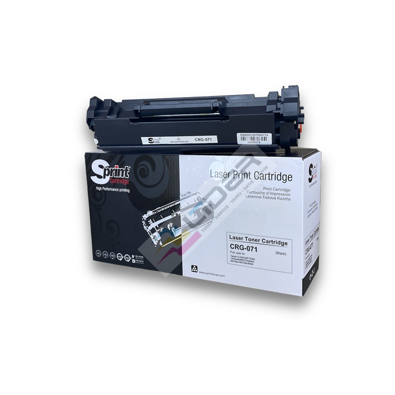 S PRINT CRG-071 TONER - ÇİPSİZ (1,2K*) ⛔