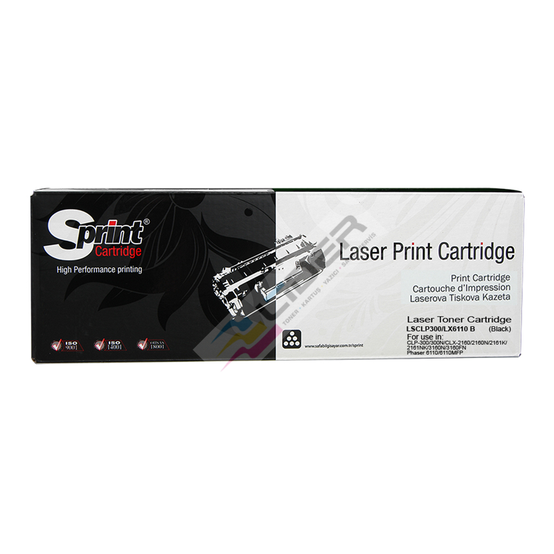 S PRINT CLP-300/6110 BLACK TONER (2K*)