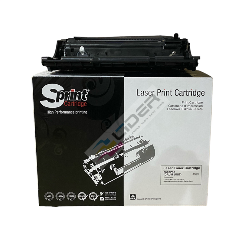 S PRINT 50F0Z00 (MS310/MS510/MX310/MX317) DRUM ÜNİTESİ - 60K ✅