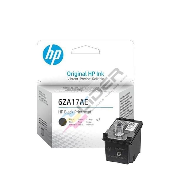 Hp 6ZA17AE Siyah Orjinal Baskı Kafası  HP Tank 500, 513, 515, 516, 519, 530, 615
