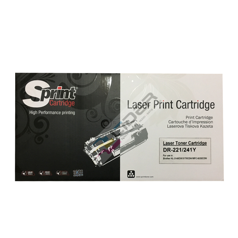 S PRINT DR-221 / DR-241 / DR-261 YELLOW DRUM UNIT. (15K*)