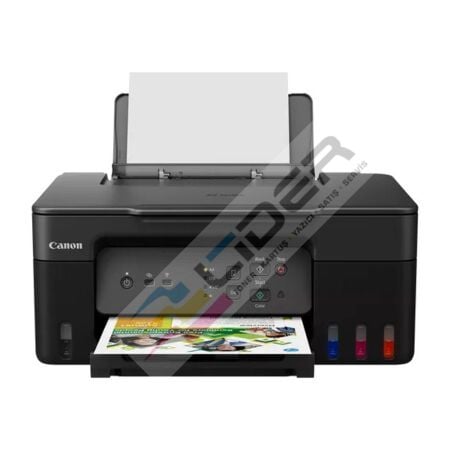 Canon Pixma G3430 Wi-Fi + Tarayıcı + Fotokopi Renkli Çok Fonksiyonlu Tanklı Mürekkep Püskürtmeli Yazıcı