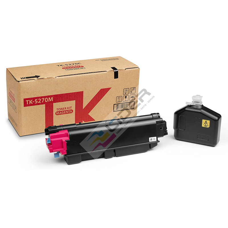 KYOCERA TK-5270 MAGENTA TONER (6K*)  ECOSYS P6230cdn / M6230cidn / M6630cidn  