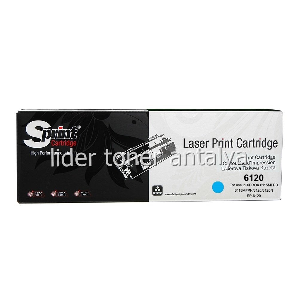 XEROX SPRİNT 6125 / 6125N MAVİ MUADİL TONER ANTALYA