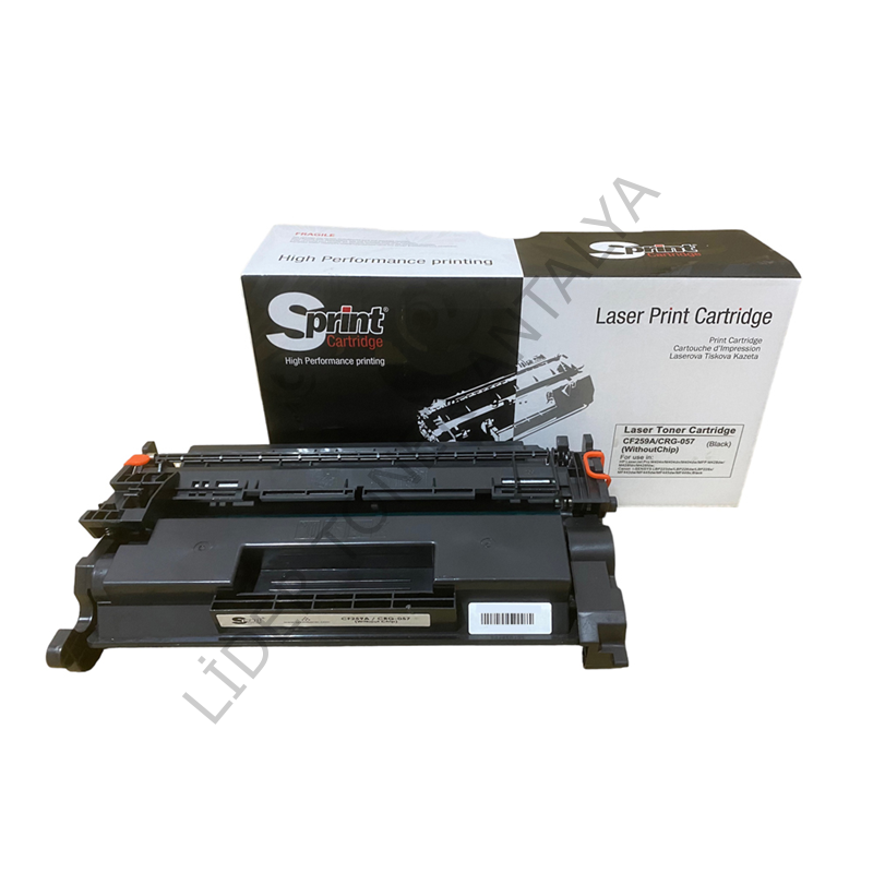 S PRINT CF259A / CRG-057 ( T08 ) TONER (3K*)-ÇİPSİZ⛔