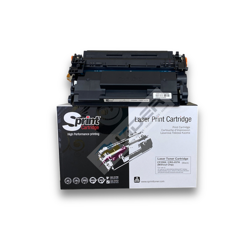 S PRINT CF259X / CRG-057H ( T08 ) TONER (10K*) - ÇİPSİZ⛔