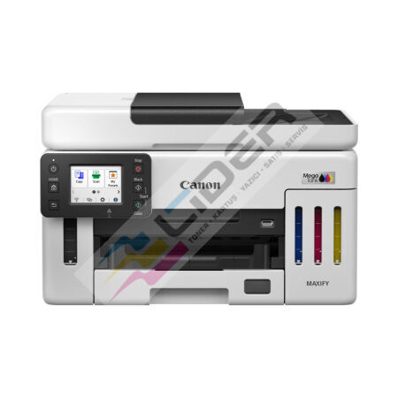 CANON MAXIFY GX6140 ÇOK FONKSİYONLU ADF / DUBLEKS KABLOSUZ MÜREKKEP TANKLI YAZICI