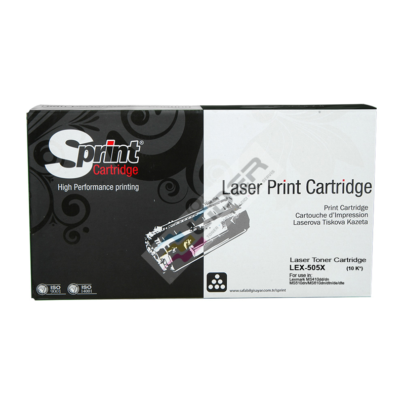 S PRINT LEXMARK MS410/MS510/MS610 (10K*) TONER ✅
