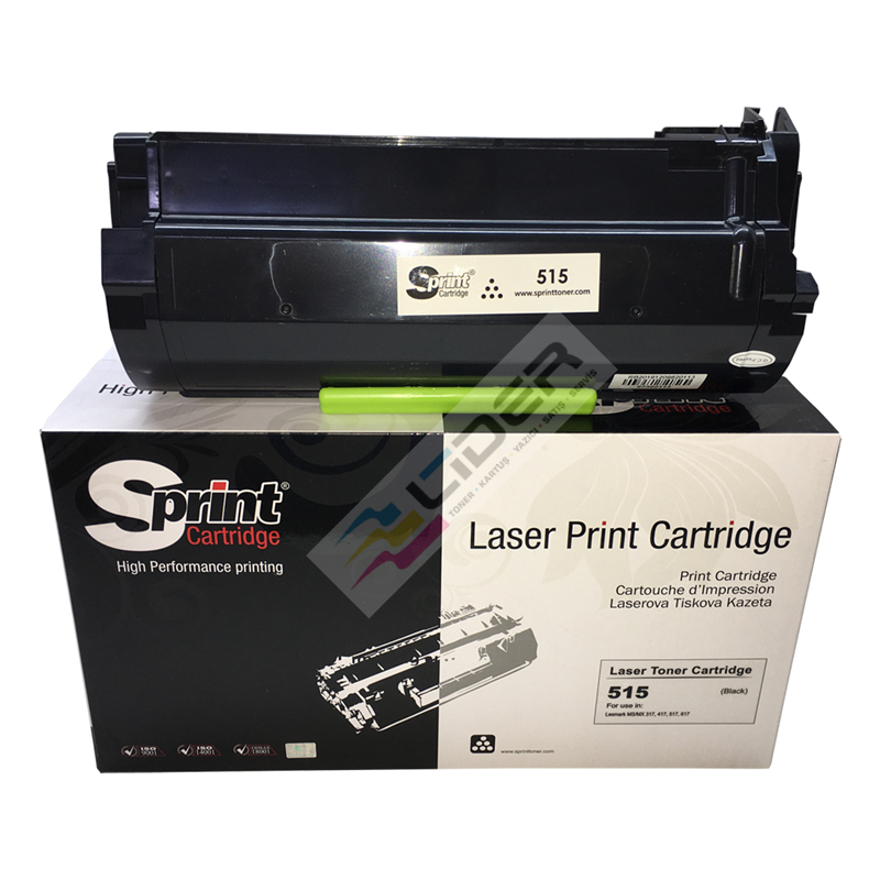 S PRINT LEXMARK MS-MX317/417/517/617 TONER (515) - 2,5 K* ✅