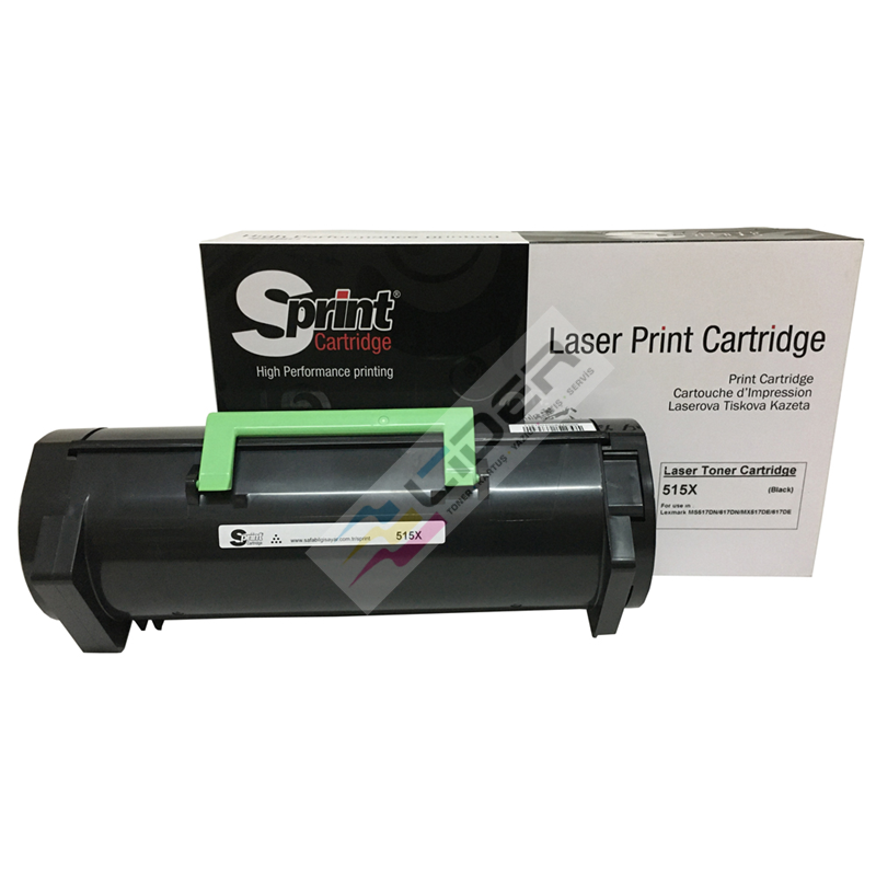 S PRINT LEXMARK MS517/MS617 - MX517/MX617 (515X) TONER 20K*