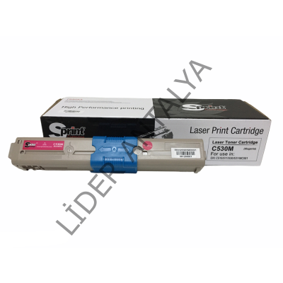 S PRINT OKİ  C510/C511/C530/C531/MC561 MAGENTA TONER - 5K