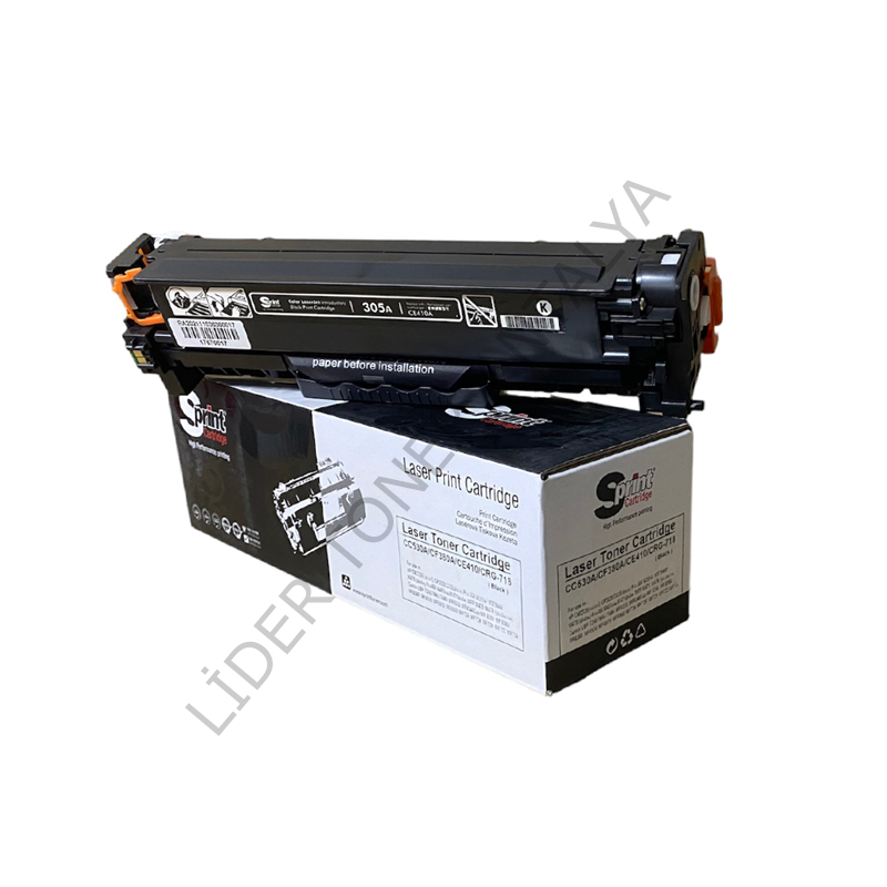 S PRINT CC530A / CE410A / CF380A / CRG-718 BLACK TONER (3.5K*)