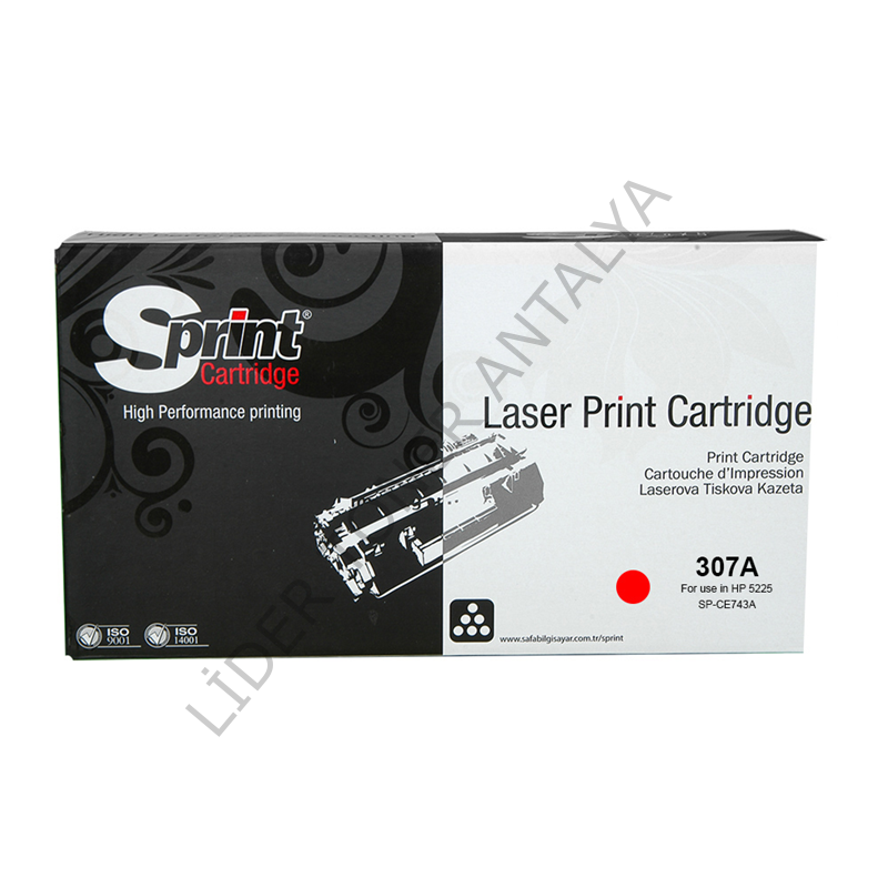 S PRINT CE743A (307A) MAGENTA TONER (7.3K*)