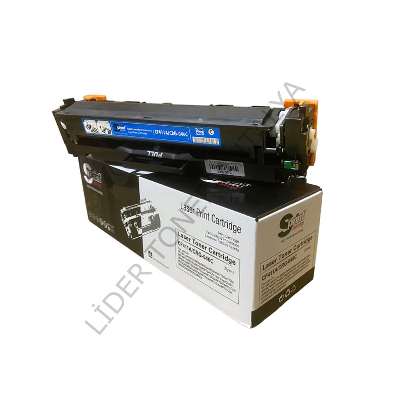 S PRINT CF411A (410A) CRG-046 CYAN TONER (2.3K*)