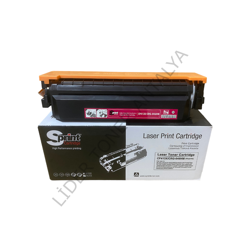 S PRINT HP CF413X (410X) CRG-046H MAGENTA TONER 5 K*