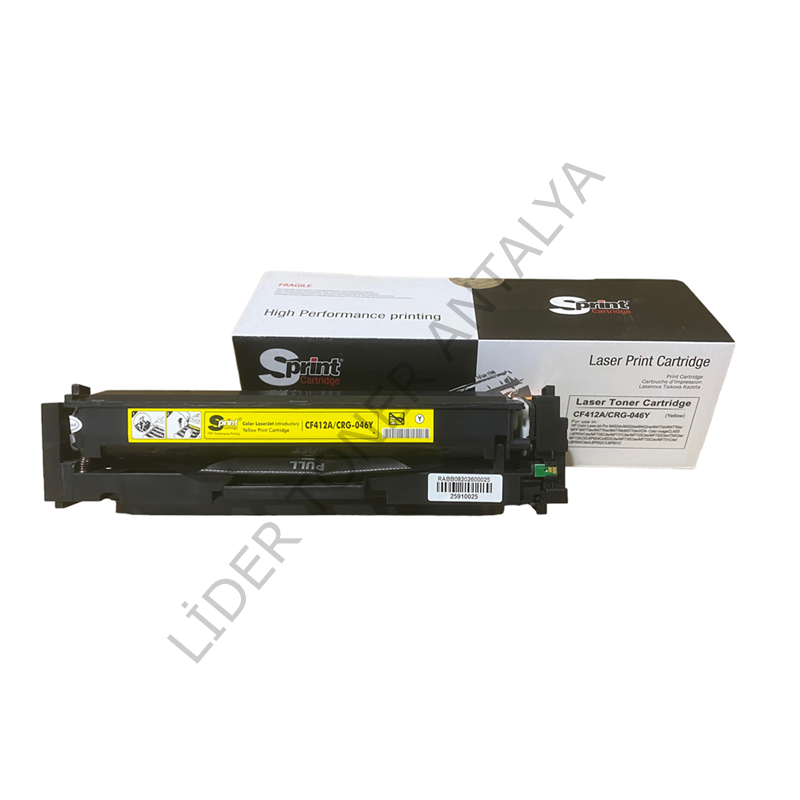 S PRINT CF412A (410A) CRG-046 YELLOW TONER (2.3K*)