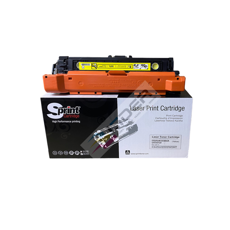 S PRINT CE402A/CE252A (507A/504A) YELLOW TONER (7K*)