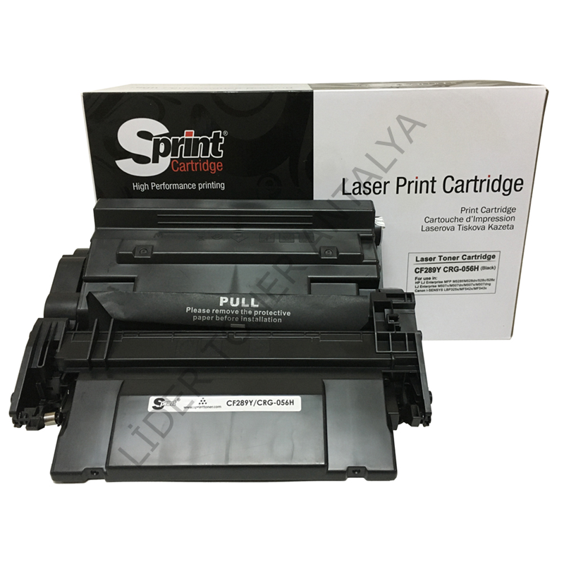 S PRINT CF289Y / CRG-056H TONER-ÇİPSİZ (21K*)⛔