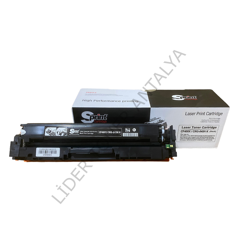 S PRINT CF400X (201X) / CRG-045H BLACK TONER (2.8K*)