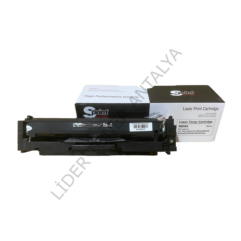 S PRINT W2030A (415A) BLACK TONER (2.4K*) -ÇİPLİ ✅