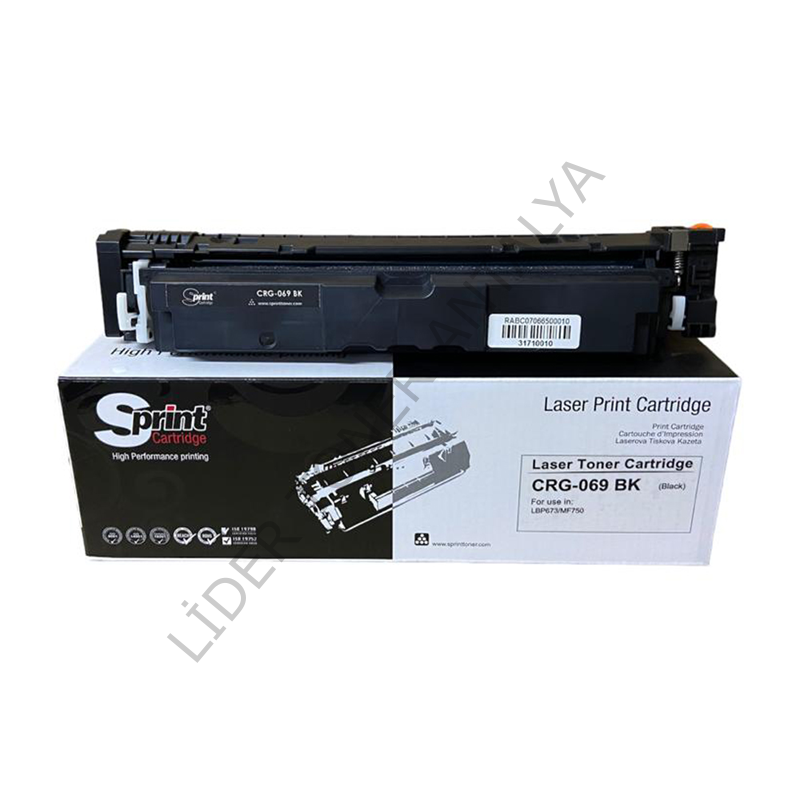 S PRINT CRG-069 BLACK TONER (ÇİPSİZ) (2.1K*) ÇİPSİZ ⛔