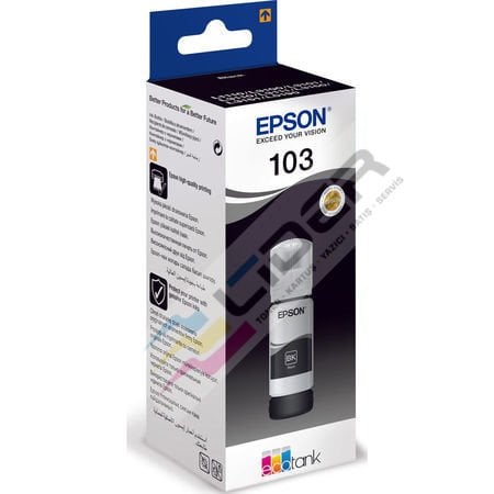 Epson 103-C13T00S14A Siyah Orjinal Mürekkep⚫