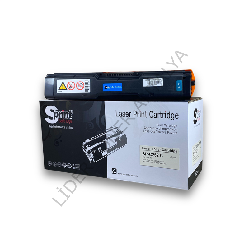 S PRINT SP-C252 / SP-C262 CYAN TONER (6K*)