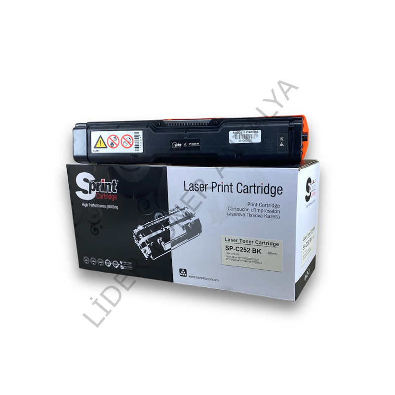 S PRINT SP-C252 / SP-C262 BLACK TONER (6.5K*)